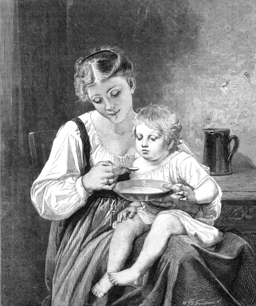 Le Dejeuner, by Perrault, from a photograph published by Messrs. Goupil and Co., 1872. Creator: William Biscombe Gardner.