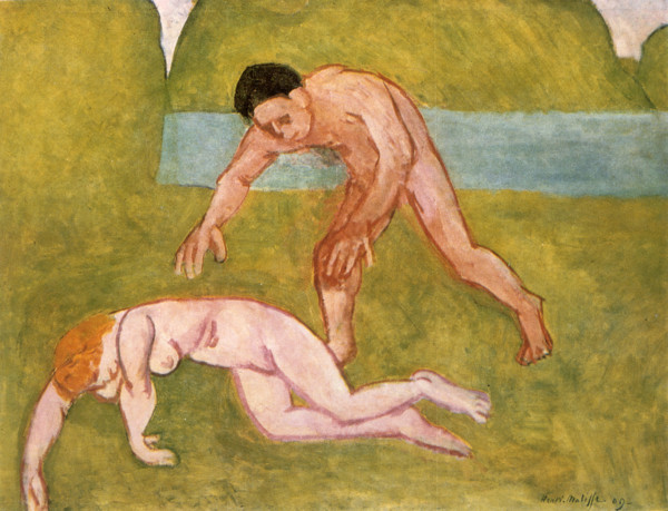 'Nymph and Satyr', 1908. Creator: Henri Matisse.