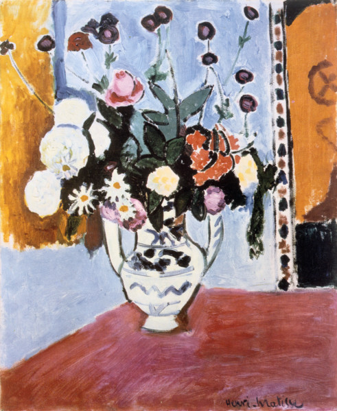 'Bouquet', (Vase with Two Handles), 1907. Creator: Henri Matisse.