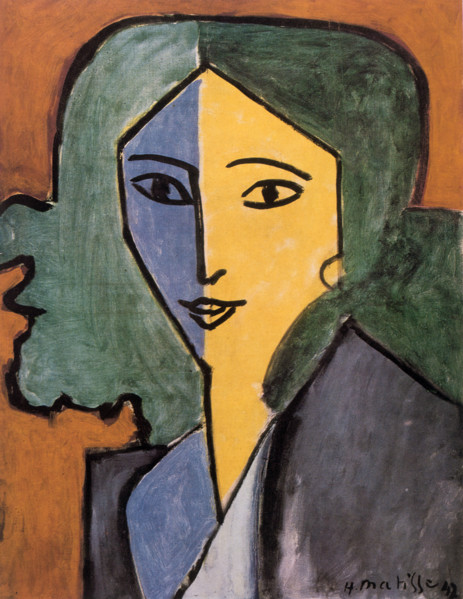 'Portrait of Lydia Delectorskaya, the Artist's Secretary', 1947. Creator: Henri Matisse.