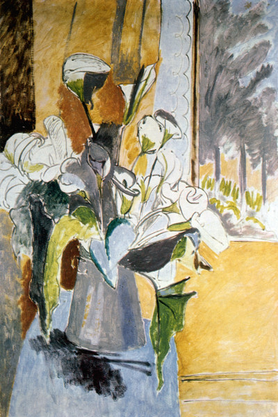 'Bouquet of Flowers on a Veranda', 1912-1913. Creator: Henri Matisse.