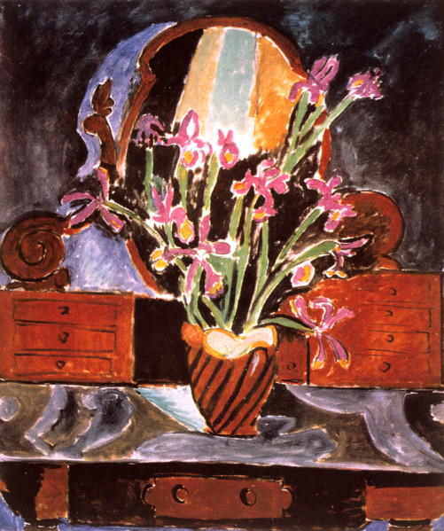 'Vase of Irises', 1912. Creator: Henri Matisse.