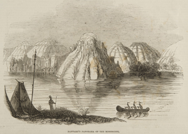 Banvard's Panorama of the Mississippi, 1848. Creator: Unknown.