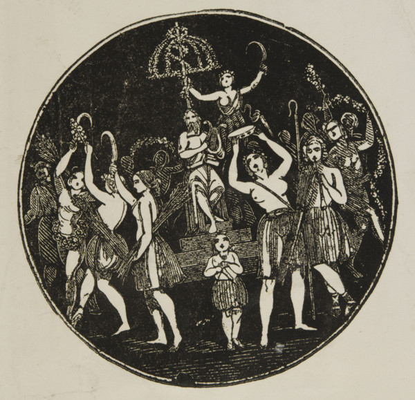 Professor Kist's Poses Plastiques and Tableaux Vivans at the Egyptian Hall, Piccadilly, 1846.  Creator: Unknown.
