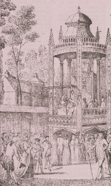 Grand Bazaar at Vauxhall Gardens, 1888. Creator: Unknown.