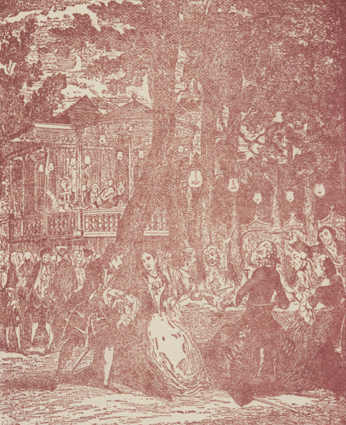 Old Bazaar at Vauxhall Gardens, 1888. Creator: Unknown.