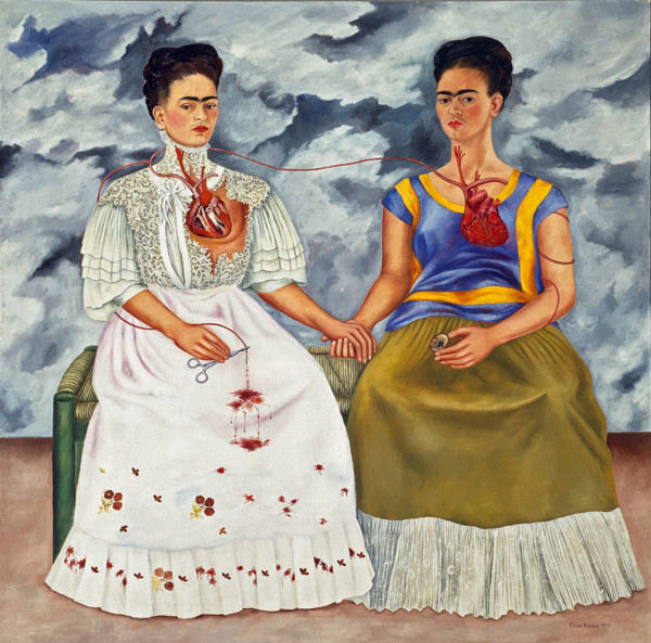 The Two Fridas (Las dos Fridas), 1939. Creator: Frida Kahlo.