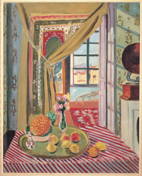 Interior with phonograph, 1934.  Creator: Henri Matisse.