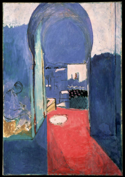 'The Casbah Gate', (right part of the Moroccan triptych), 1912-1913.  Creator: Henri Matisse.