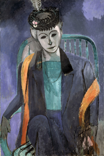 'Portrait of the Artist's Wife', 1913.  Creator: Henri Matisse.