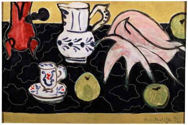 'Still Life with a Seashell on Black Marble', 1940.  Creator: Henri Matisse.