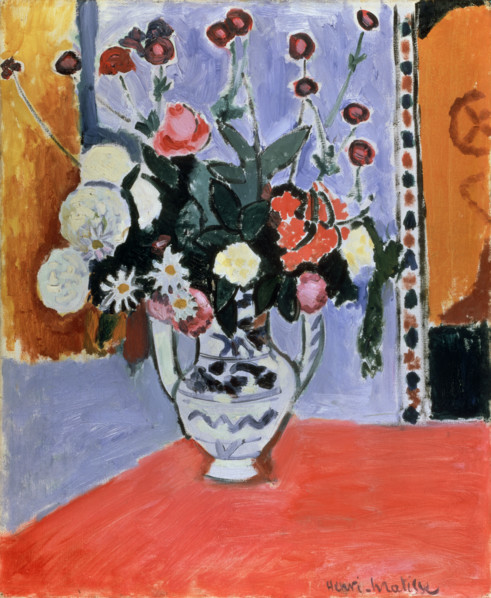 'Bunch of Flowers (Vase with two handles)', 1907.  Creator: Henri Matisse.