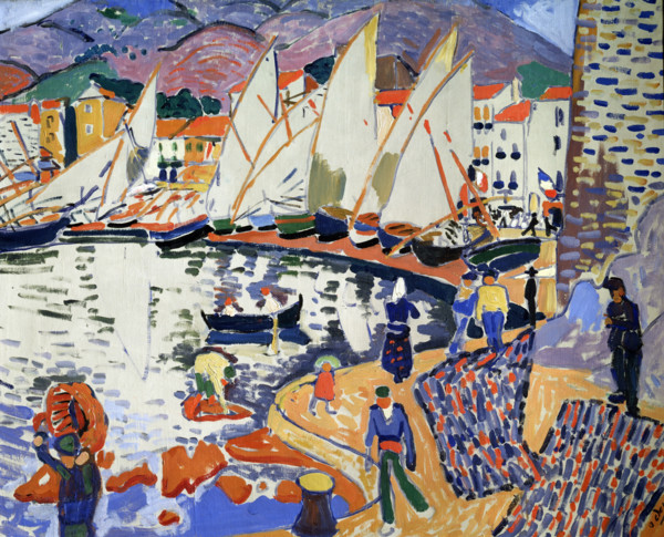 'Drying the Sails', 1905.  Creator: Andre Derain.