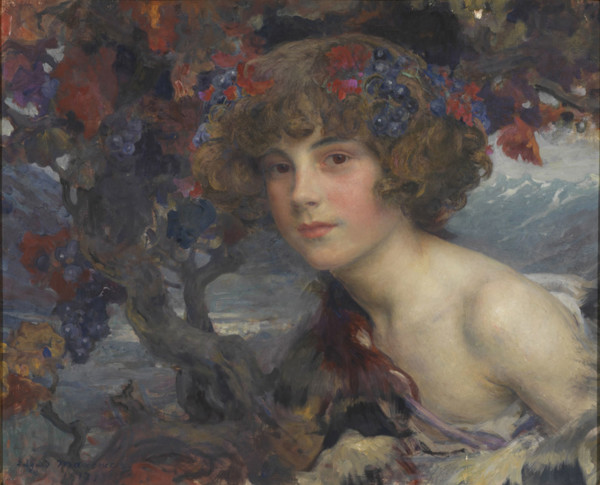 Portrait of Roger Alexandre Guy, Count Colonna-Walewski, 1917. Creator: Edgard Maxence.