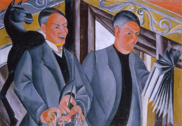 Double Self-Portrait, 1911. Creator: Victor Barthe.