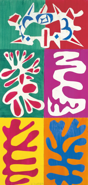 Le Panneau au masque, early 20th century.  Creator: Henri Matisse.