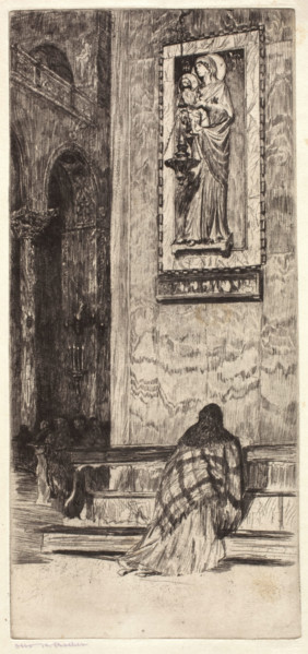 San Marco, 1880s. Creator: Otto Henry Bacher.