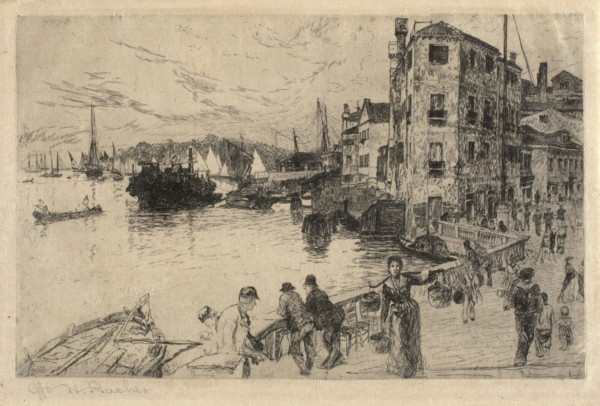 Castello Quarter, Riva, 1880-1882. Creator: Otto Henry Bacher.