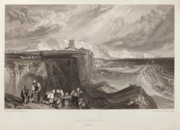Folkstone, Kent, 1826. Creator: JMW Turner.
