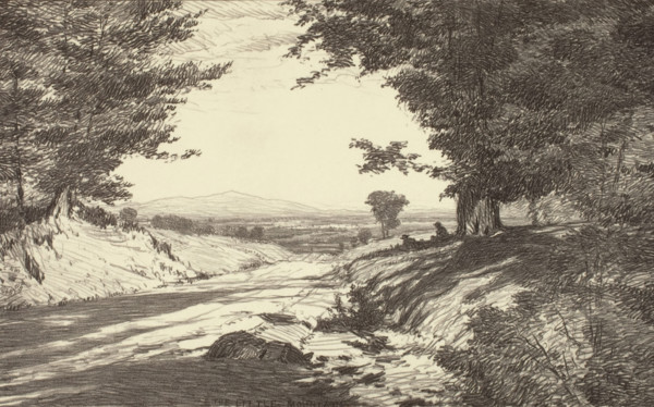 The Little Mountain, 1924. Creator: Bolton Coit Brown.