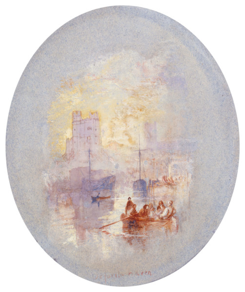 Orford Haven, about 1827. Creator: JMW Turner.