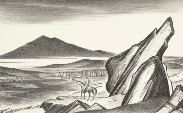 The Way Home, 1946. Creator: Frank Mechau.