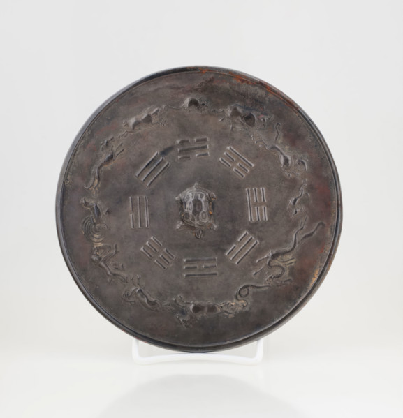 Mirror with zodiac and trigram designs, Song dynasty (960-1279). Creator: Unknown.