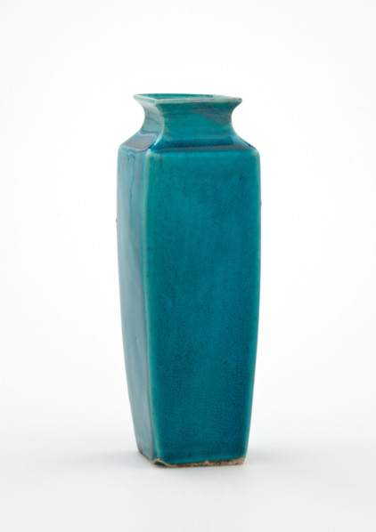 Square vase, 1700-1799. Creator: Unknown.