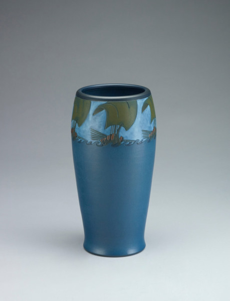 Vase, designed about 1916. Creator: Marblehead Pottery.