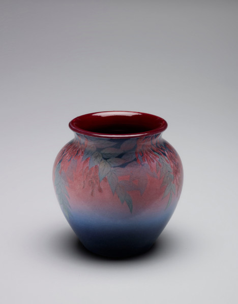 Vase, 1925. Creators: Kataro Shirayamadani, Rookwood Pottery.
