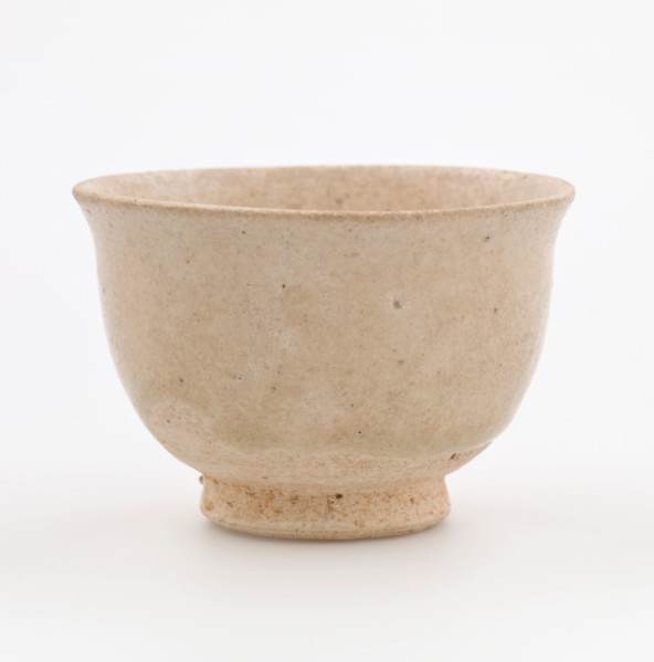 White cup, date unknown. Creator: Unknown.