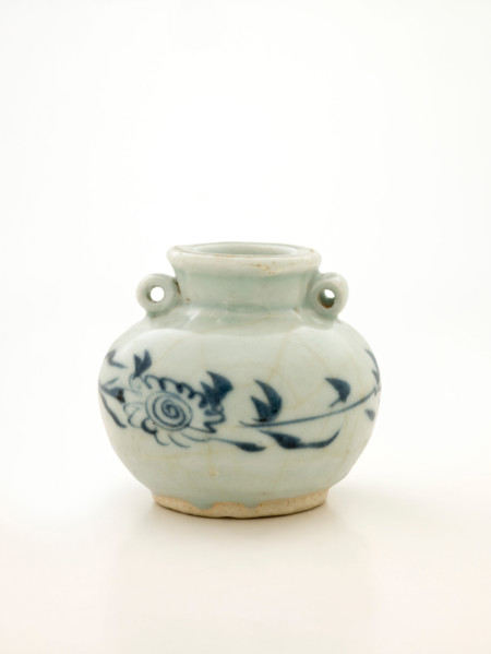Small jar with loop handles, 1300-1399. Creator: Unknown.