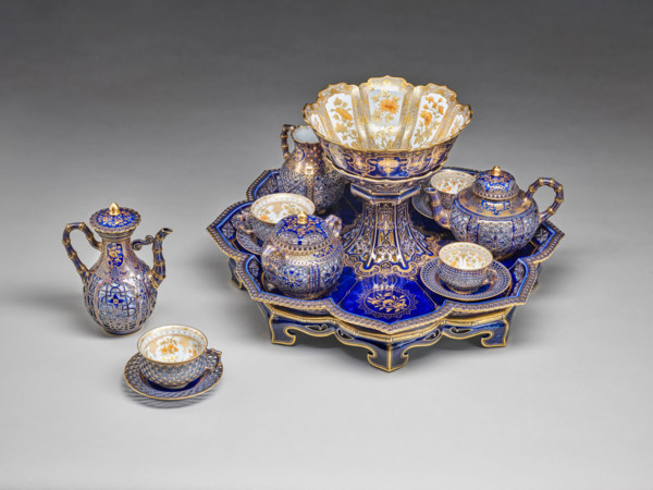Tea and Coffee Service, 1850-1863. Creator: Sèvres Porcelain Manufactory.