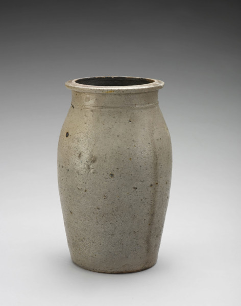 Jar, about 1870. Creator: Unknown.