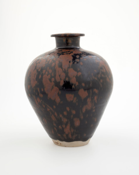 Jar with spotted glaze, 1100s. Creator: Unknown.