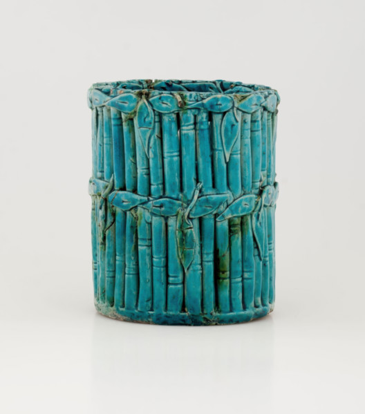 Brush holder, about 1368. Creator: Unknown.