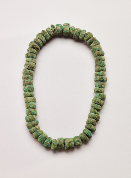 Copper beads, 1200-1400. Creator: Unknown.