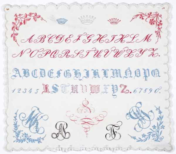 Sampler, 1844. Creator: Unknown.