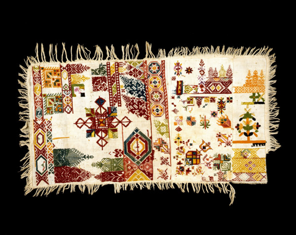 Embroidery Sampler (Chelliga), mid-19th century. Creator: Unknown.