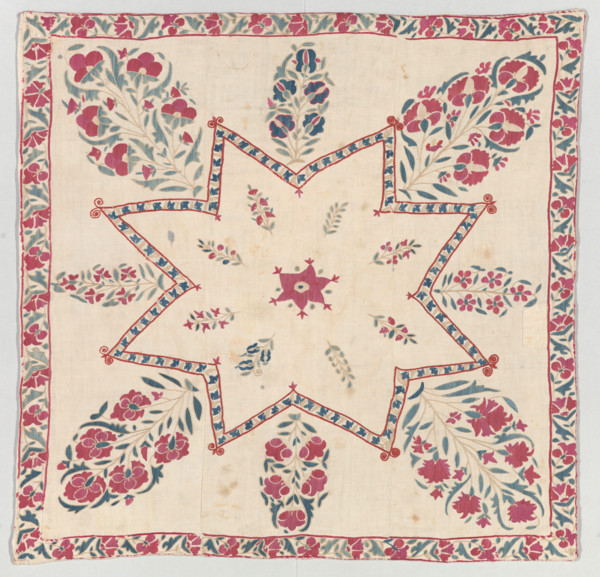 Cover Or Wrapping Cloth (Suzani), 1875-1900. Creator: Unknown.