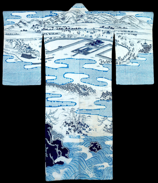 Summer Robe (Yukata), late 19th century. Creator: Unknown.