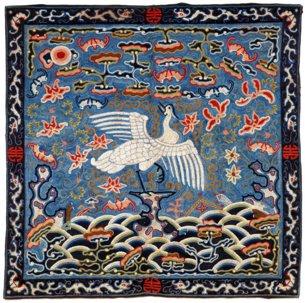 Rank Insignia, Sixth Degree Civil, Egret, about 1860. Creator: Unknown.