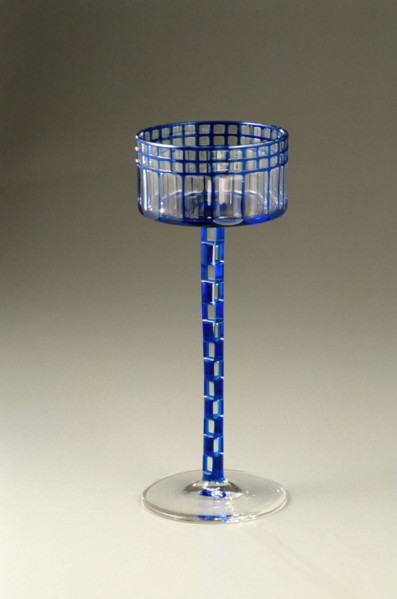 Wine glass, 1905-1906. Creators: Otto Prutscher, Meyr's Neffe.
