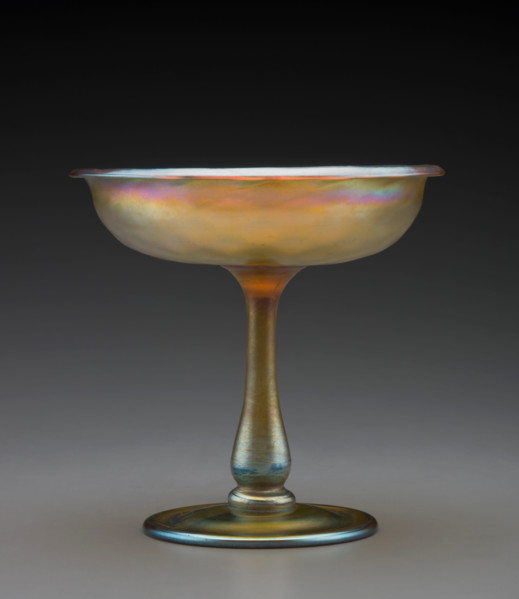 Compotier, about 1900. Creator: Tiffany Glass.