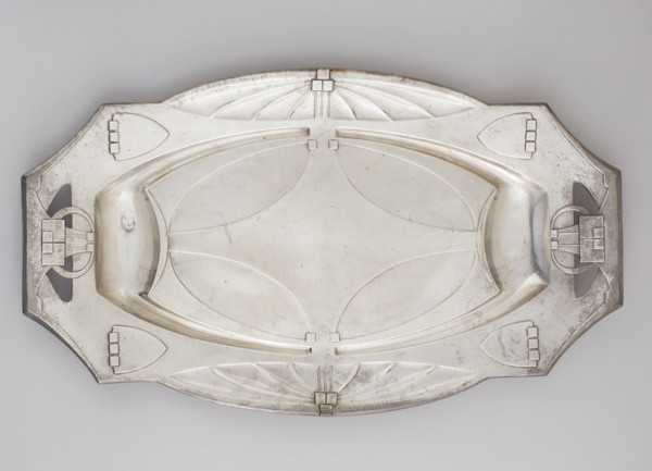 Juventa Meat Platter, about 1902-1908. Creators: Hans Peter, Juventa Metalware.