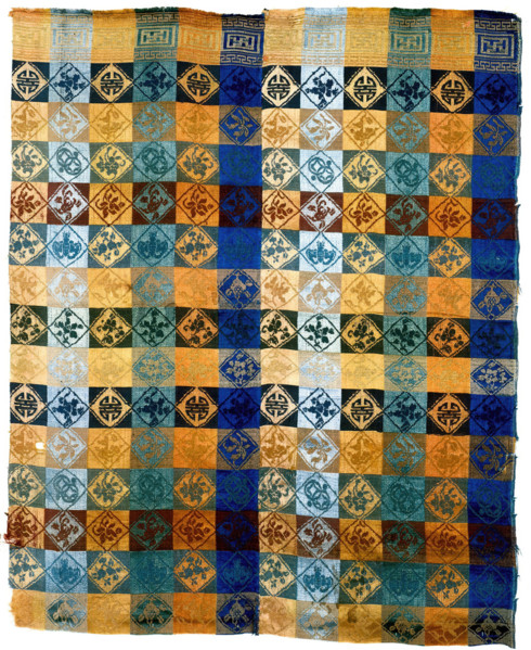 Fragment of Curtain, c1644-1911. Creator: Unknown.