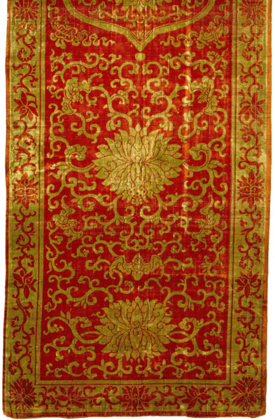 Chair Seat Cover, about 1850-1890. Creator: Unknown.