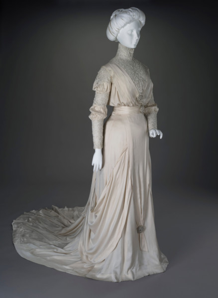 Wedding Dress, about 1910. Creator: Unknown.