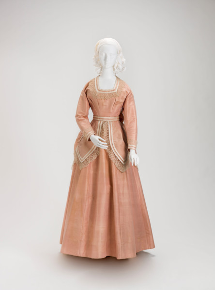 Trousseau Dress, 1871. Creator: Unknown.