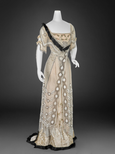 Evening Dress, 1908-1915. Creator: Girolamo Giuseffi.